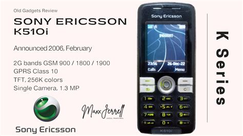 Sony Ericsson K510i - Fortus Mobile Phone Review